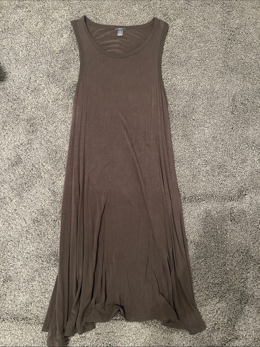 Aerie comfy army green flowy mini dress size XS/S